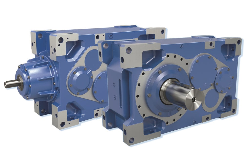 Modular industrial gear units in additional sizes